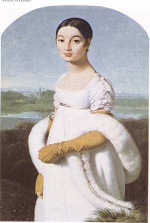 Jean Auguste Dominique Ingres Mademoiselle Riviere (mk09)